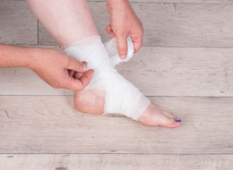 How to Treat an Injured Ankle or Ankle Sprain 