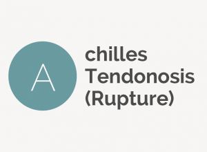 Achilles Tendonosis (Rupture)