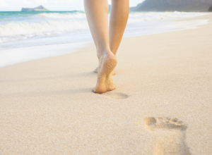 7 Surprising Health Benefits Of Earthing Walking Barefoot