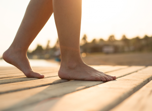 Back Pain Relief Walking Barefoot May Reduce Suffering