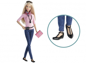 She&#039;s Usually All Dolled Up But Barbie Is Wearing Flats Now