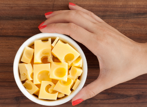 Swiss Cheese Inspired Nail Art Tutorial Manicure Meets Fromage