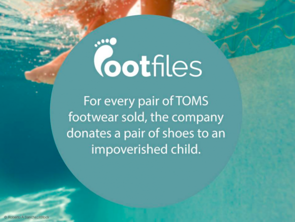 Footfiles Foot Fact TOMS shoes help impoverished children