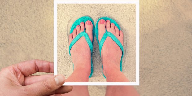 Nakefit Stick On Soles Replace Flip Flops As Summer Shoe