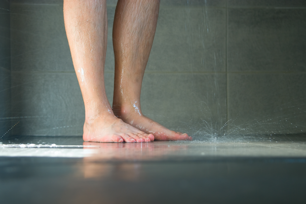 The Awesome Reason A UK Man Is Peeing On His Own Feet