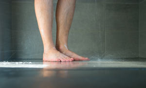 The Awesome Reason A UK Man Is Peeing On His Own Feet