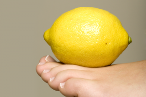 Home Remedies For Yellow Toenails, Foot Balancing Lemon