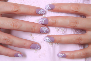 Lace Nail Art